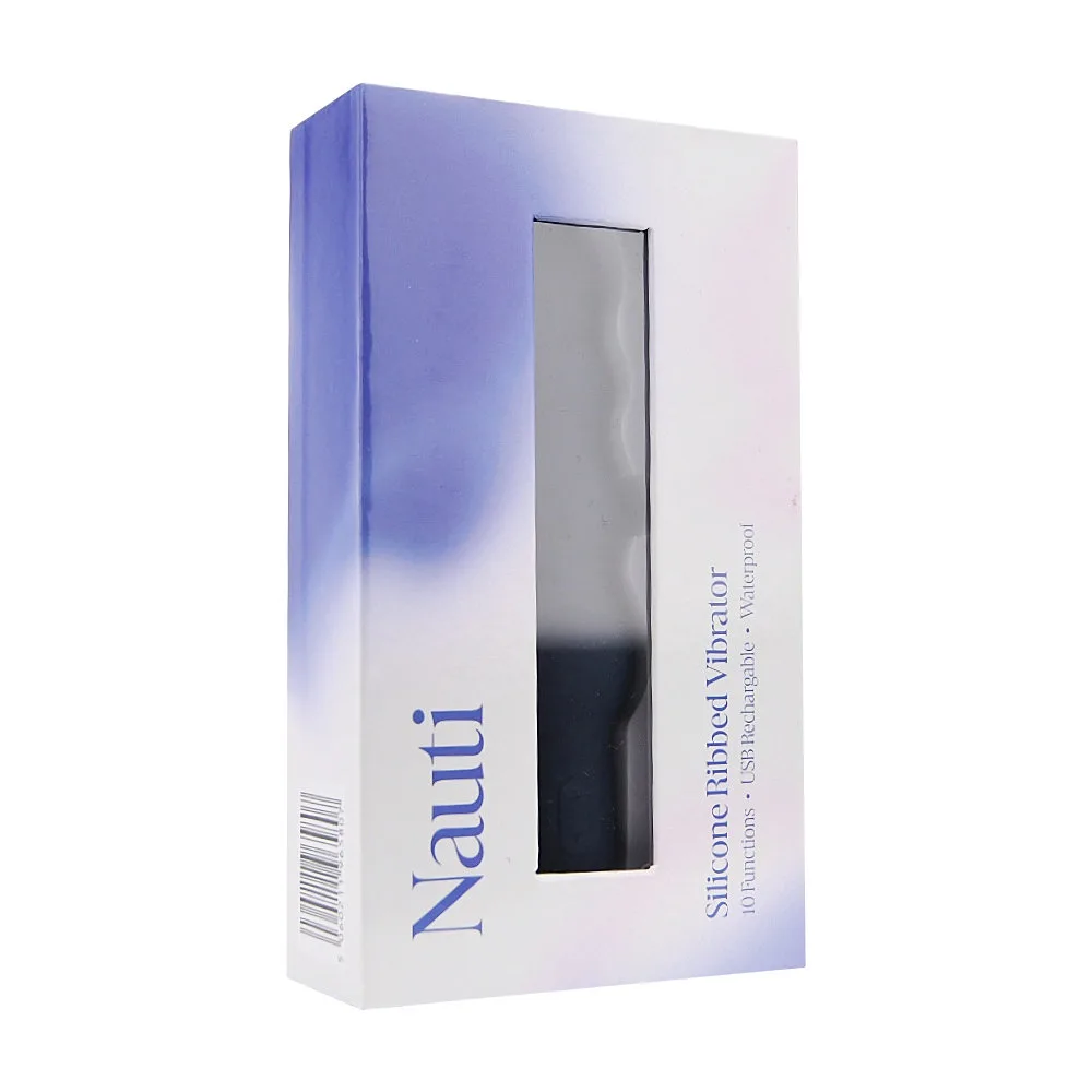 Nauti Vibrador de Silicone Estriado