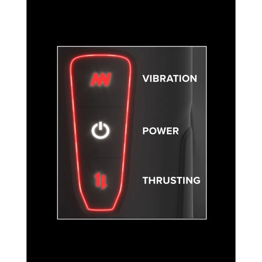 PDX ELITE - MASTURBADOR AUTOMÁTICO MILK ME HOTTER COM VIBRAÇÃO DE EFEITO DE CALOR E IMPULSÃO