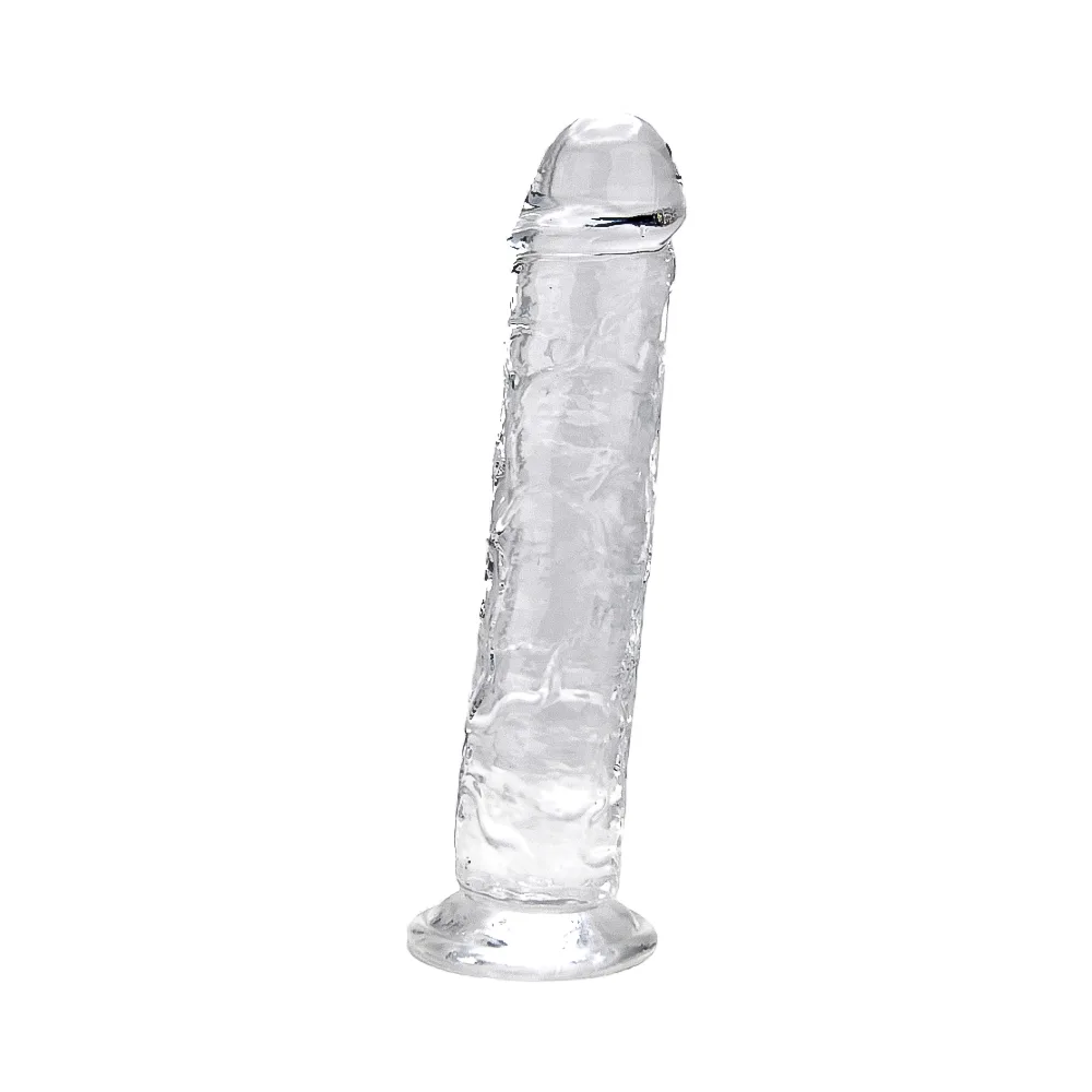Loving Joy Dildo com Ventosa 7.5 Polegadas Transparente
