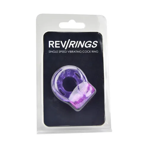 Rev-Rings Anel Peniano Vibratório de Velocidade Única