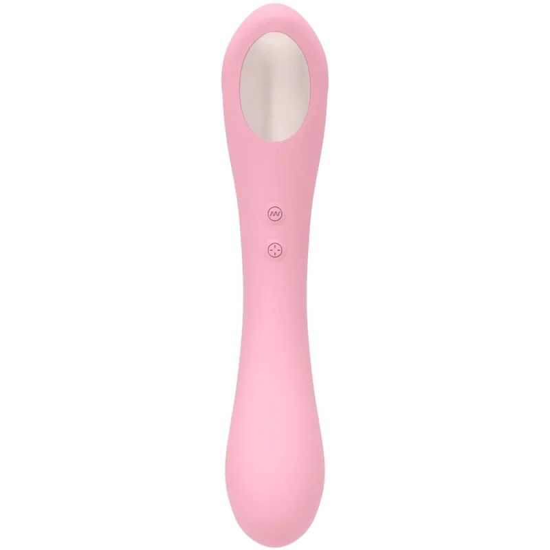 FEMINTIMATE - MASSAGEADOR DAISY SUCÇÃO E VIBRADOR ROSA