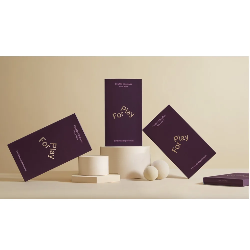 For Play Chocolate para Casais His and Hers (Leite)