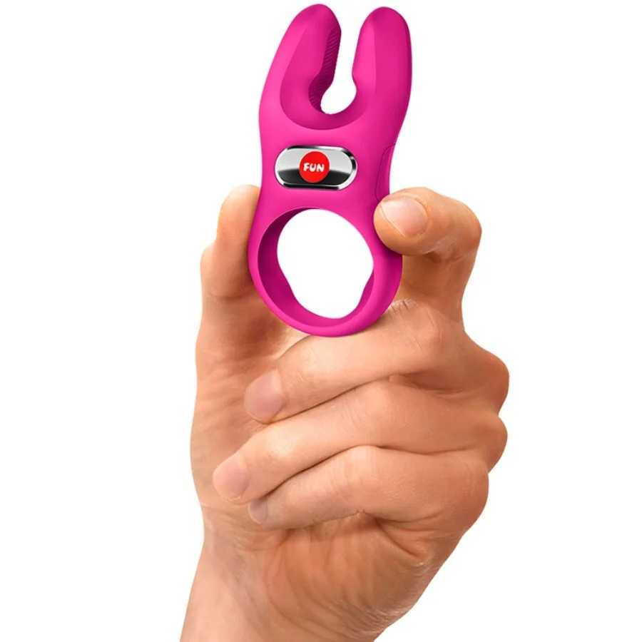FUN FACTORY - ANEL PENIANO VIBRATÓRIO NOS PRO MAGENTA