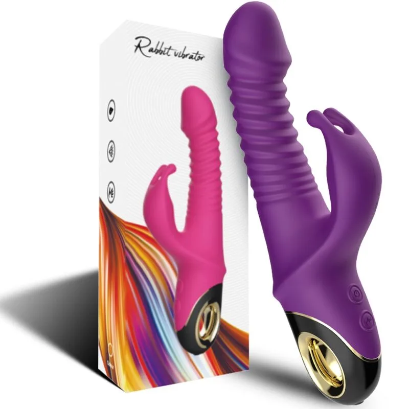 Armony - Zing Dildo Vibrador Coelho Roxo