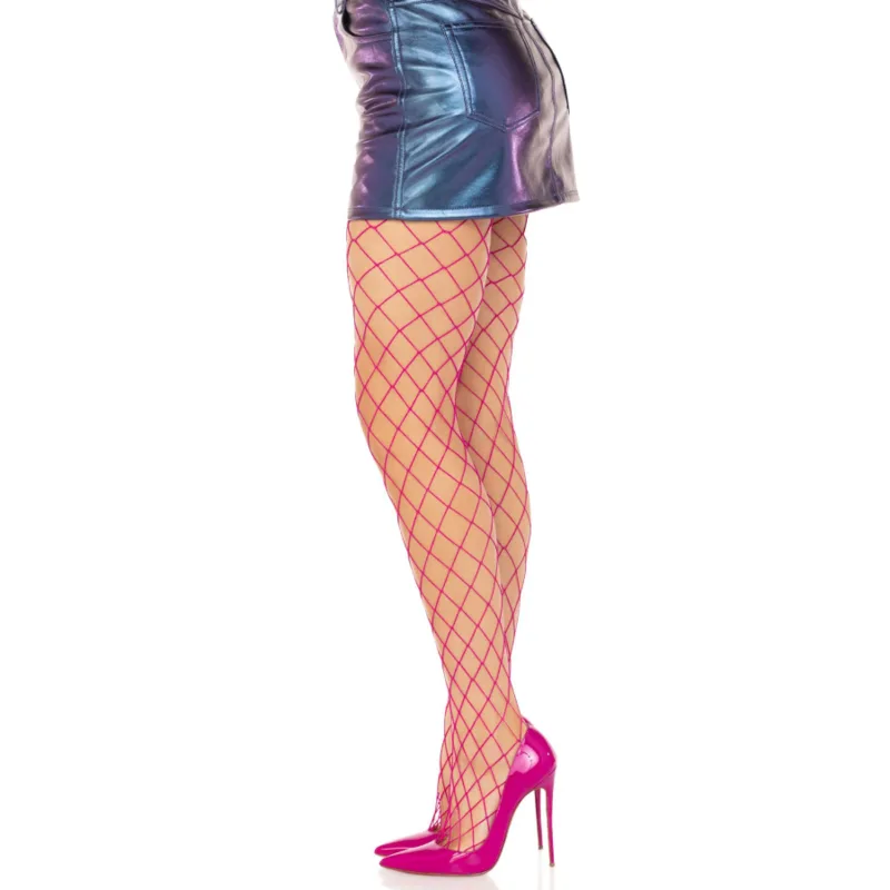 LEG AVENUE - MEIA-CALA DIAMOND FISHNNET
