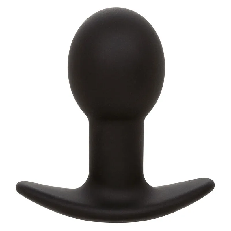 CALEXOTICS - ROCK BOTTOM PLUG ANAL 10 VIBRAÇÕES SILICONE PRETO