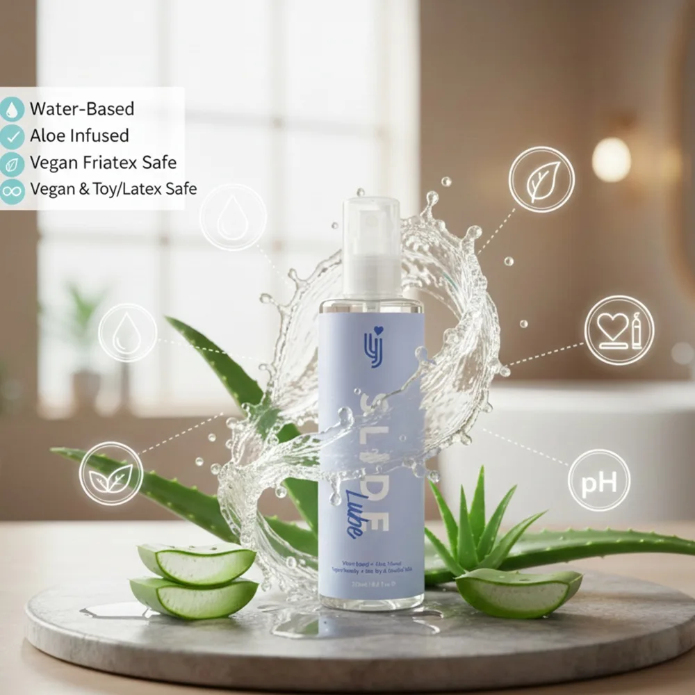 Loving Joy Slide Water-Based Aloe Infused Lubricant 250ml