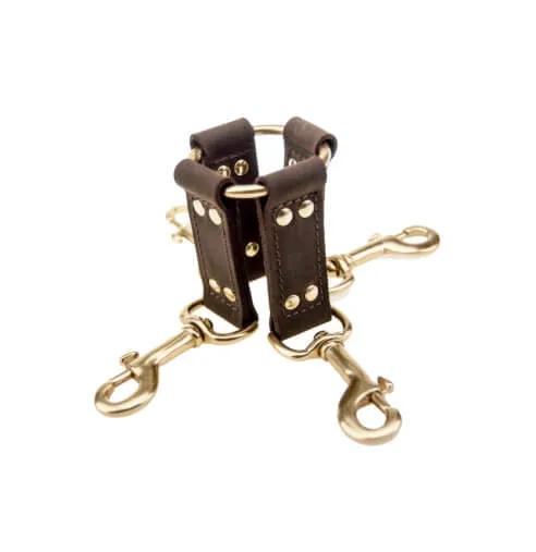 BOUND Hog Tie 4 Vias em Pele Nubuck