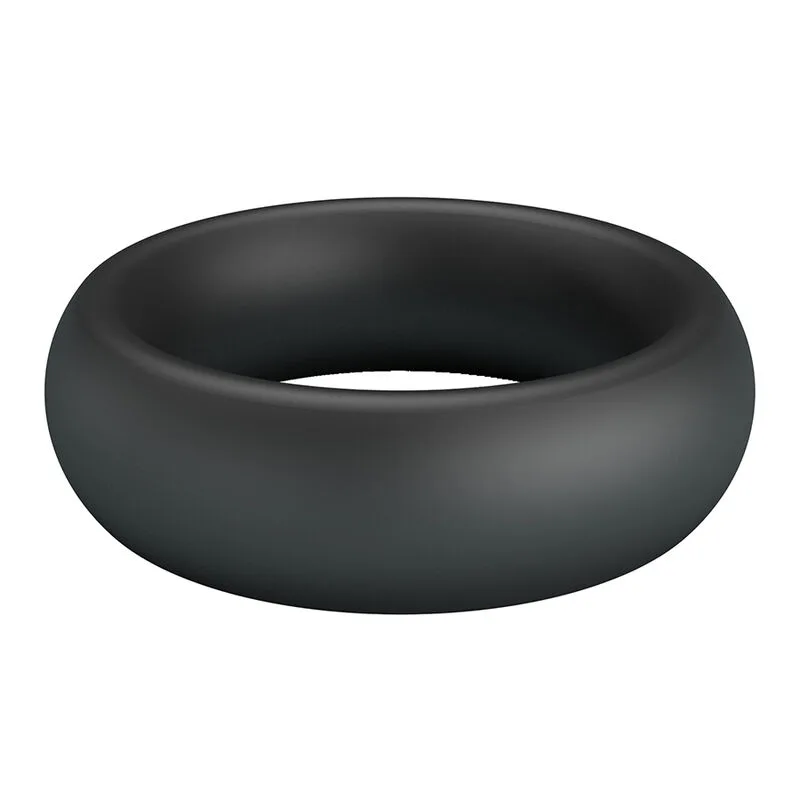 Crazy Bull - Elio Silicone Cock Ring Black