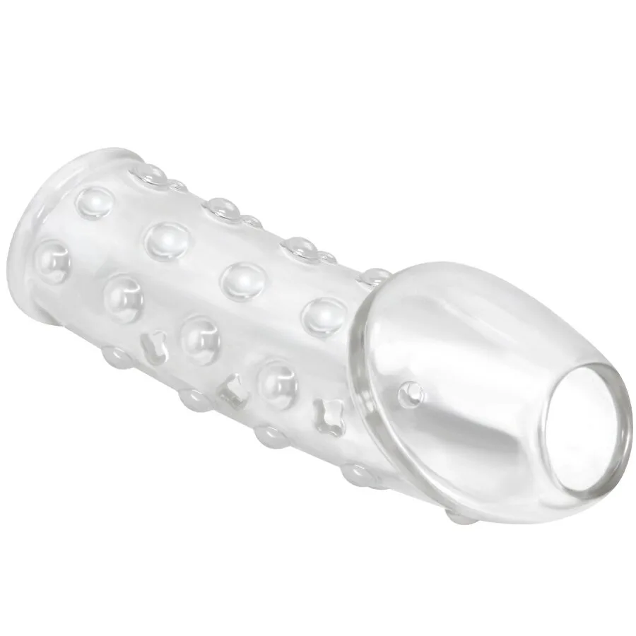 PRETTY LOVE - TIGHT AND VOLUMIZING PENIS SLEEVE TRANSPARENT