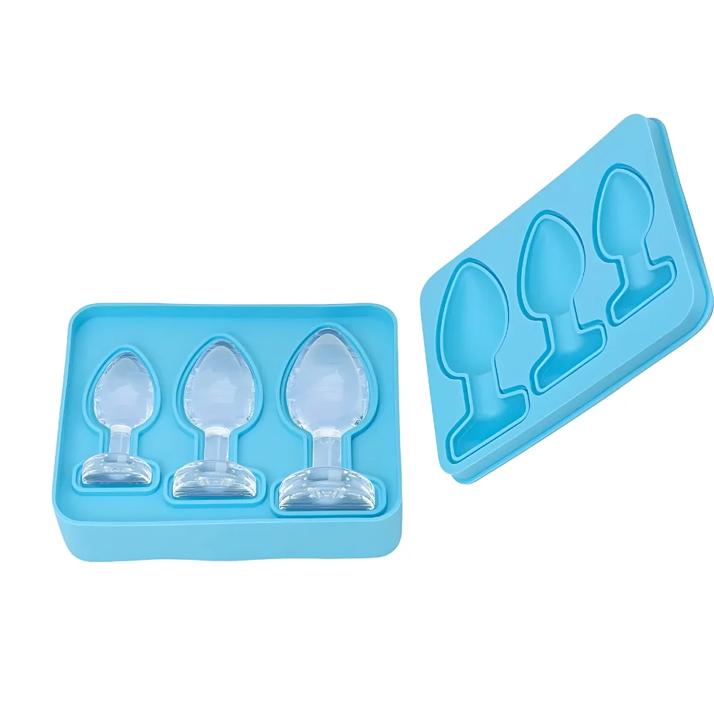 Forma de Gelo em Plug Anal