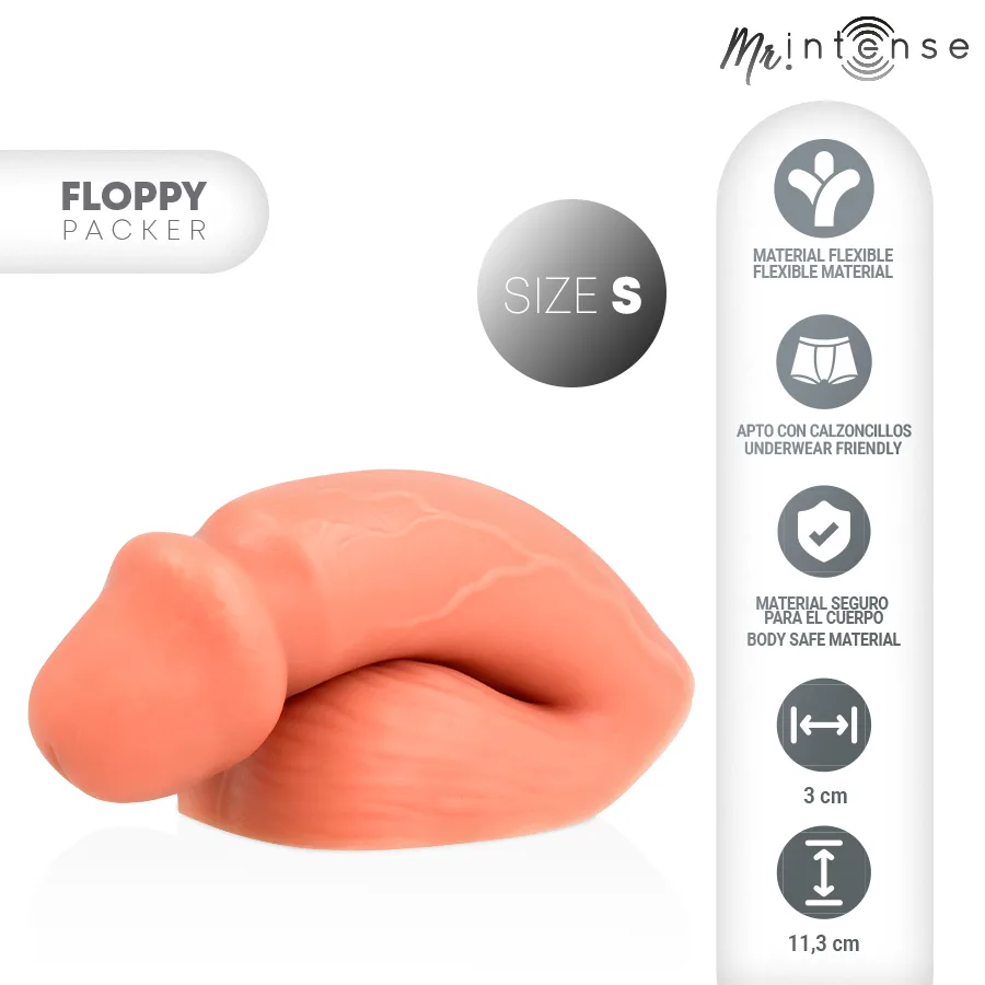 MR INTENSE - PACKER REALISTA TAMANHO FLOPPY S