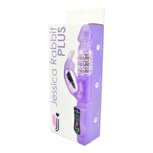 Jessica Rabbit Plus Vibrador Roxo