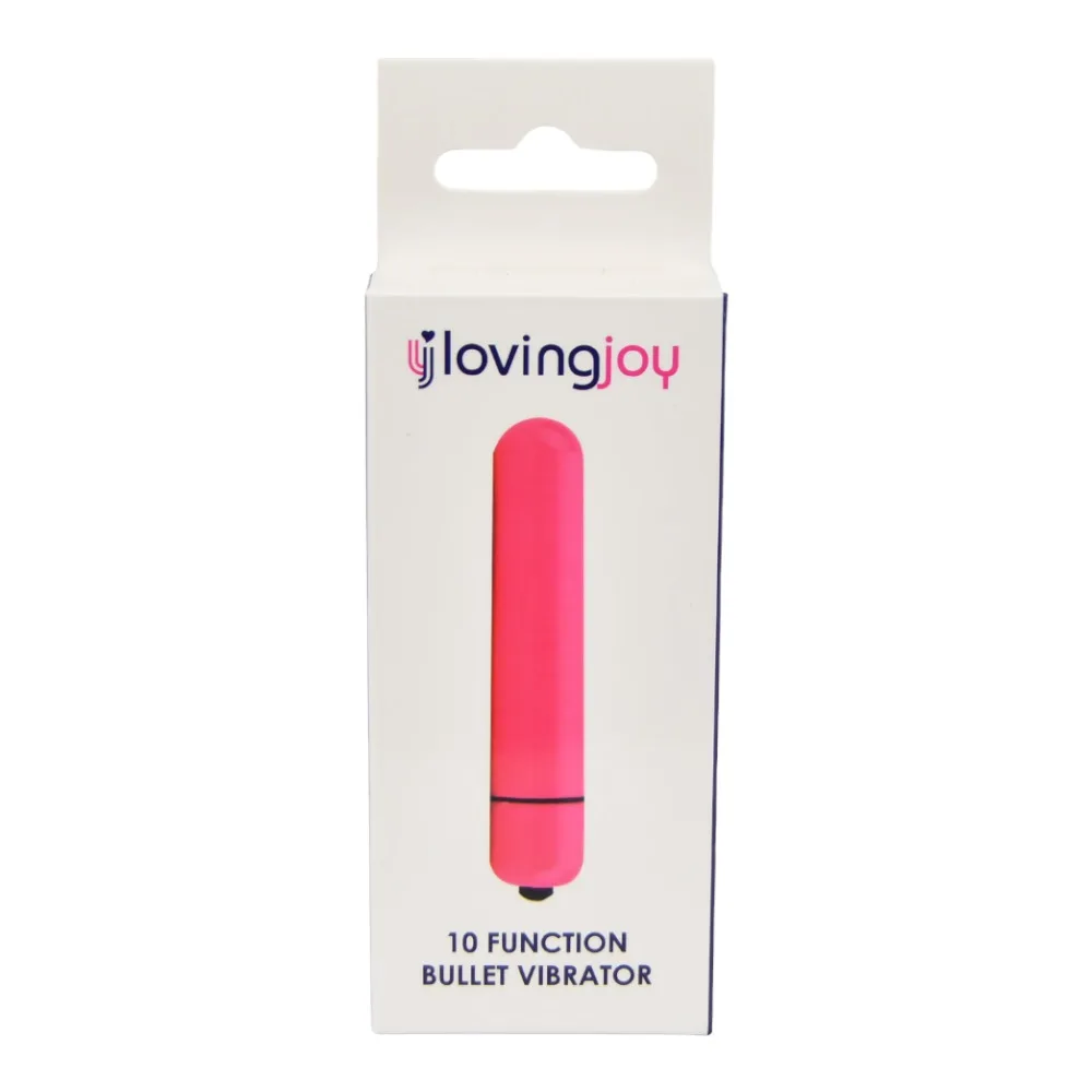 Loving Joy 10 Function Pink Bullet Vibrator