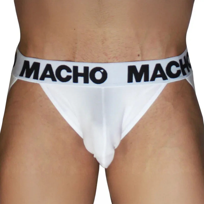 Macho - Mx29Bl Jock White + White L