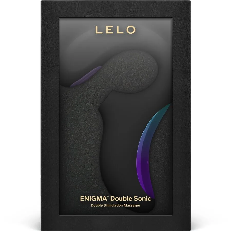 LELO - ENIGMA DOUBLE SONIC VIBRATOR POINT G BLACK