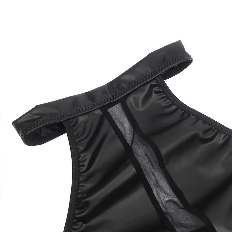 SUBBLIME - 955489 VESTIDO DECOTE HALTER COM TRANSPARÊNCIAS PRETO L/XL