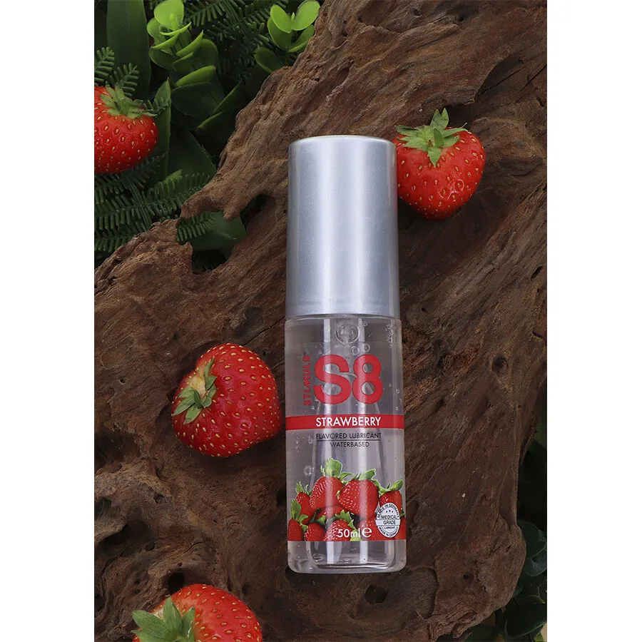 STIMUL8 - LUBRIFICANTE S8 MORANGO 125 ML