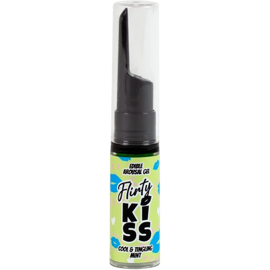 SECRETPLAY - GÉIS PARA BEIJOS FLERTANTES COM EFEITOS DE SEXO ORAL MORANGO E HORTELÃ 2 x 8 GR