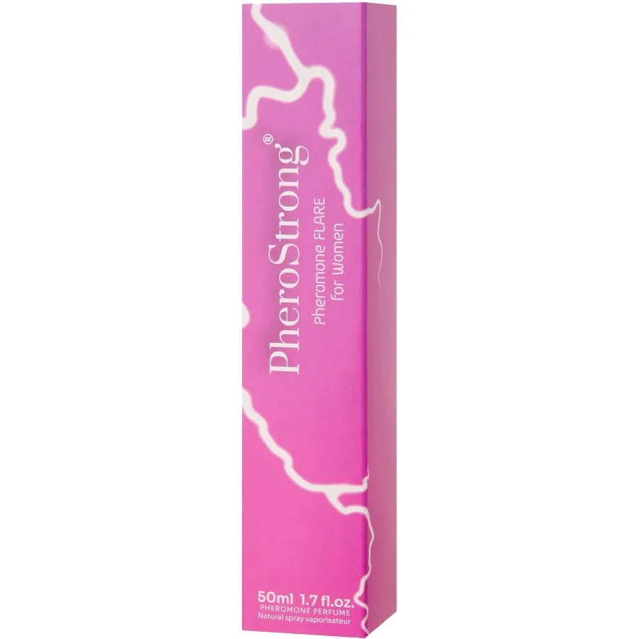PHEROSTRONG - FLARE PERFUME COM FEROMÔNIOS PARA MULHERES 50 ML