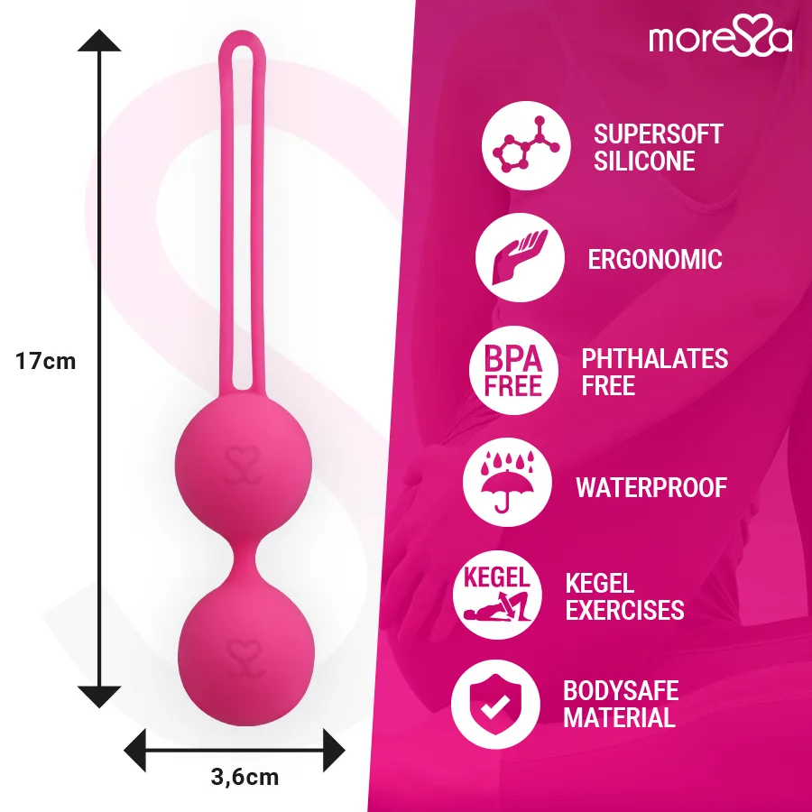 MORESSA - OSIAN THREE PREMIUM SILICONE PINK