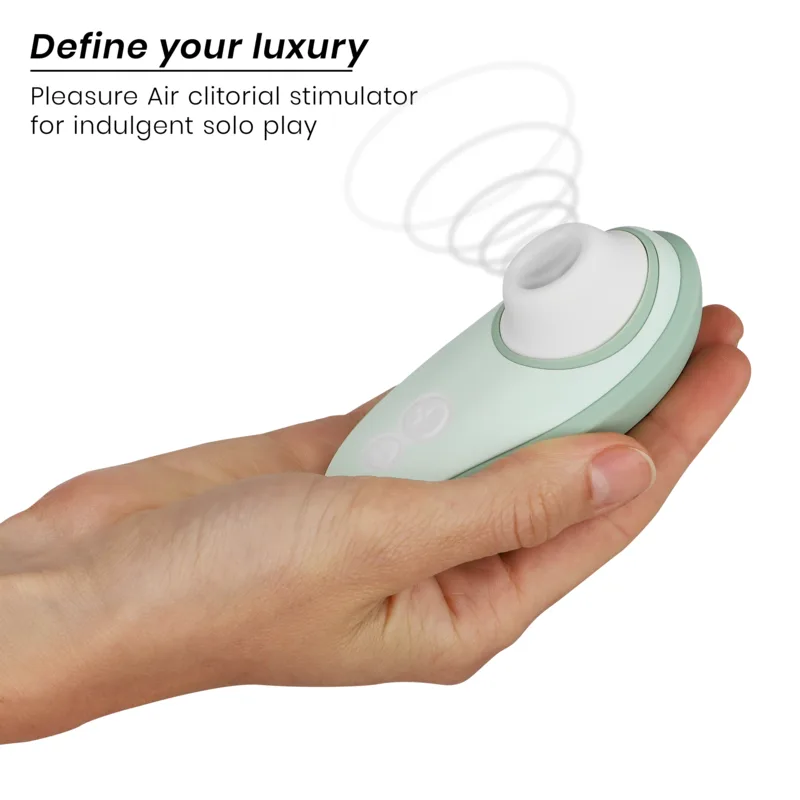 WOMANIZER - LIBERTY 2 ESTIMULADOR DE CLITÓRIS E SUCÇÃO VERDE CLARO