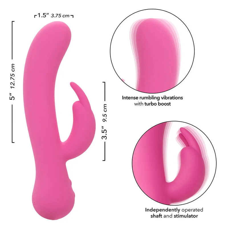 CALEXOTICS - FIRST TIME VIBRATOR RABBIT RECHARGEABLE PINK