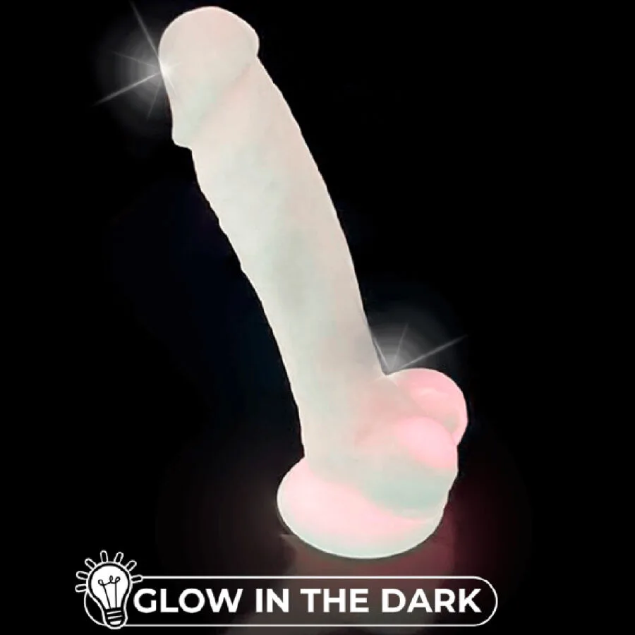 SILEXD - MODELO 1 PÊNIS REALISTA PREMIUM SILICONE SILEXPAN ROSA FLUORESCENTE 17,5 CM