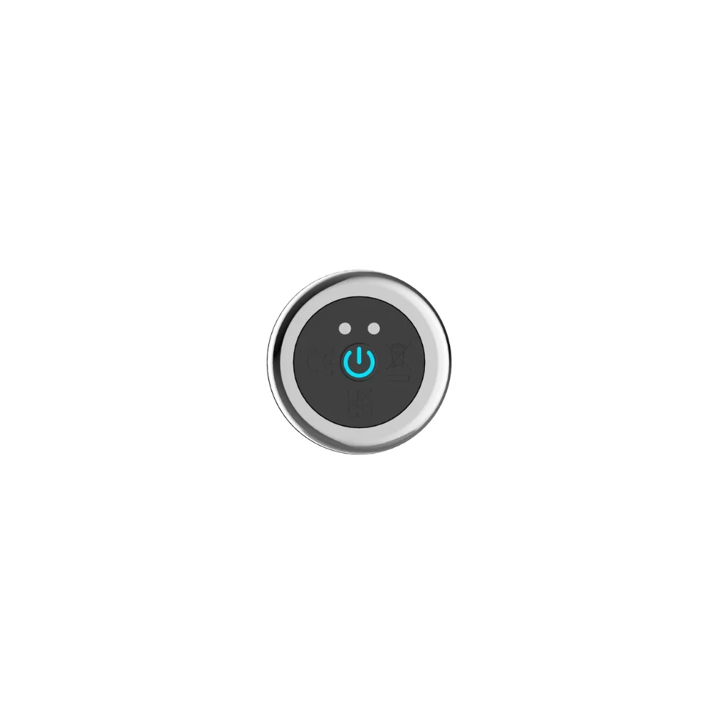 Toosh Remote Controlled Metal Vibrating Anal Plug