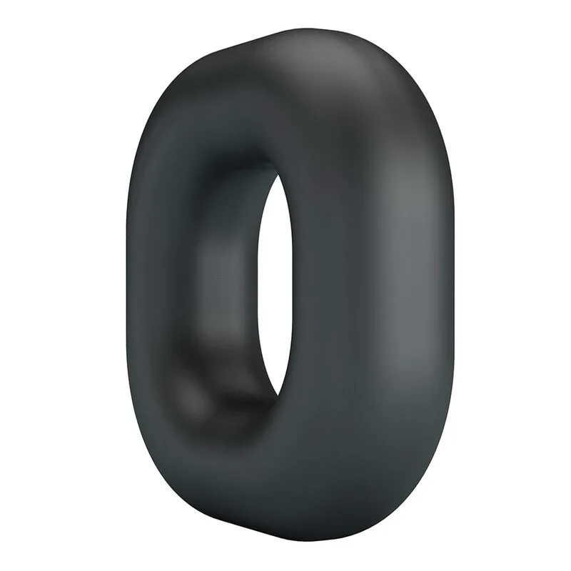 Crazy Bull - Walden Super Soft Silicone Cock Ring Black