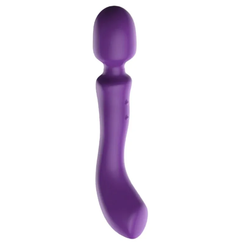 She.E.O - Double-Ended Vibrating Massager Wand Purple