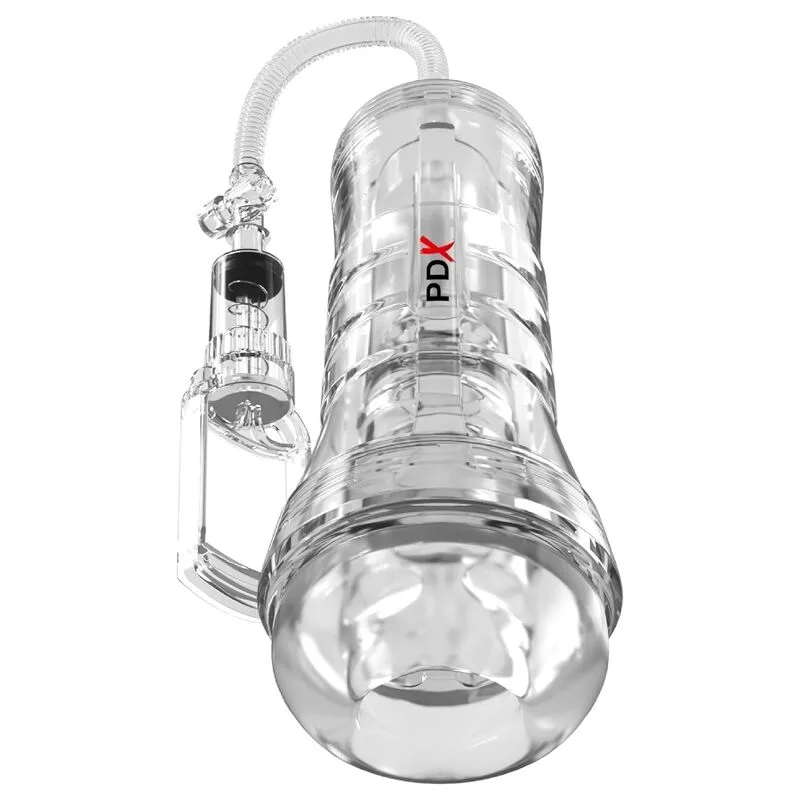 Pdx Elite - Viewtube Vac XXL Transparente Masturbador com Bomba de Sucção 27,3 cm