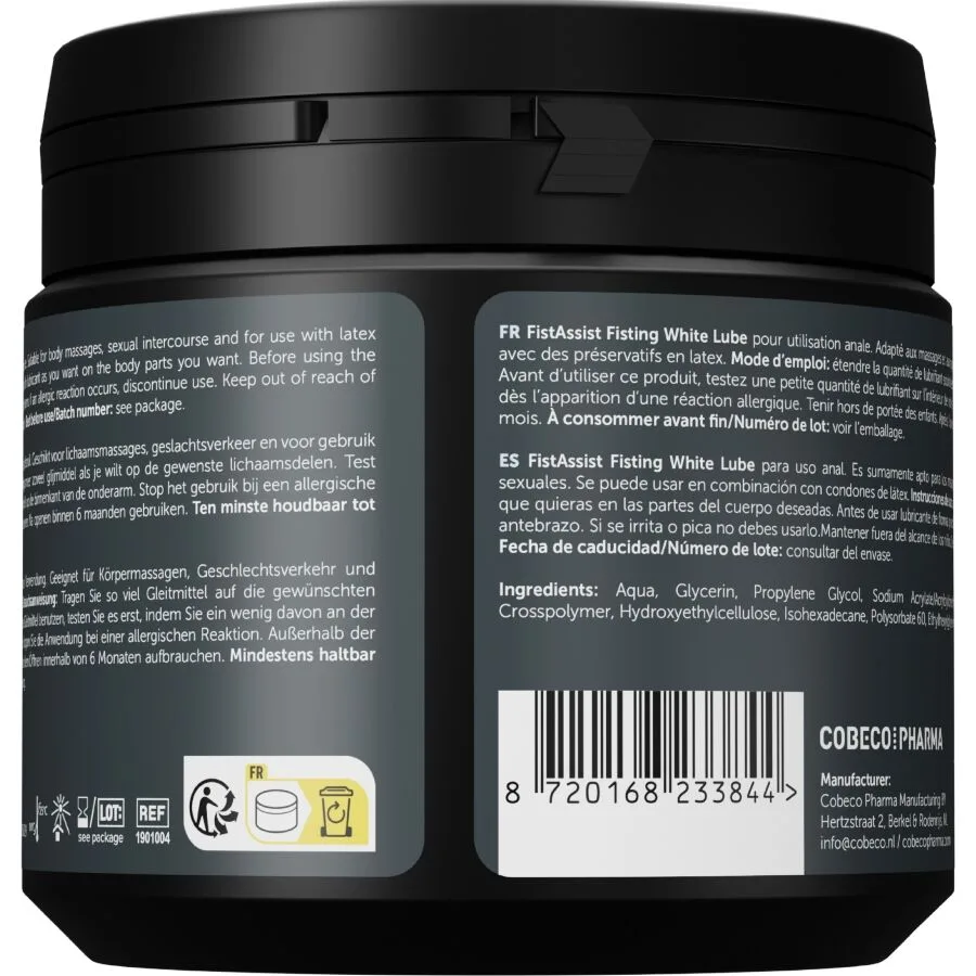 COBECO - FIST ASSIST LUBRIFICANTE BRANCO EXTRA-ESPESSO 500 ML