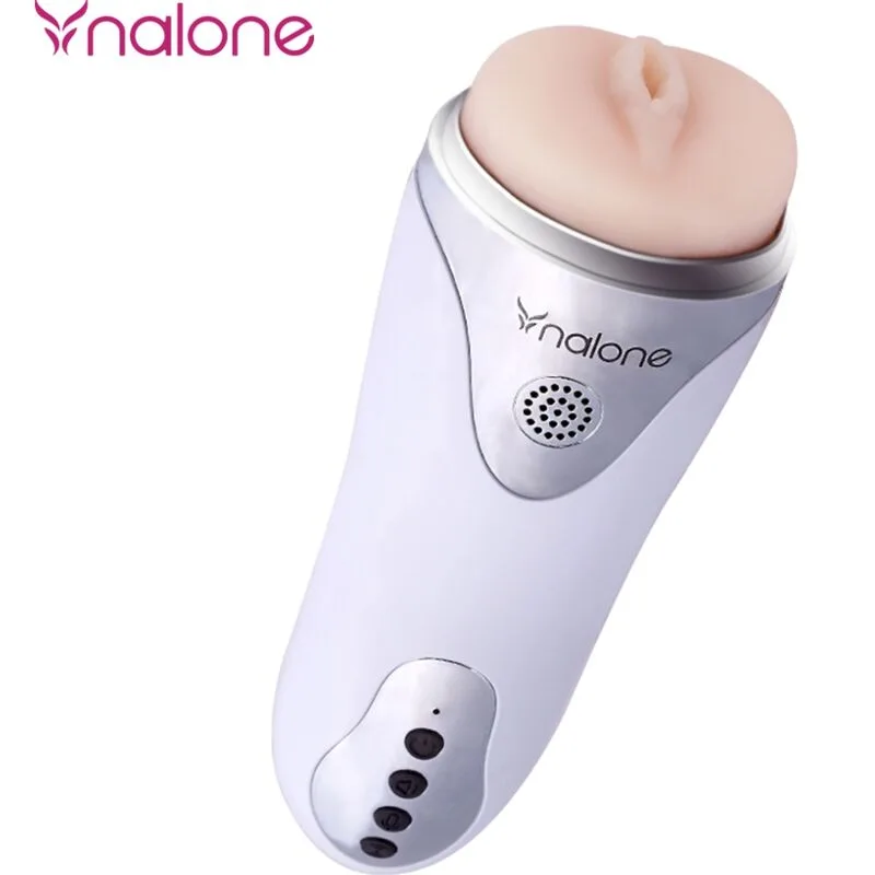 NALONE - MAGICIAN MASTURBATOR COM VIBRAÇÃO BRANCO