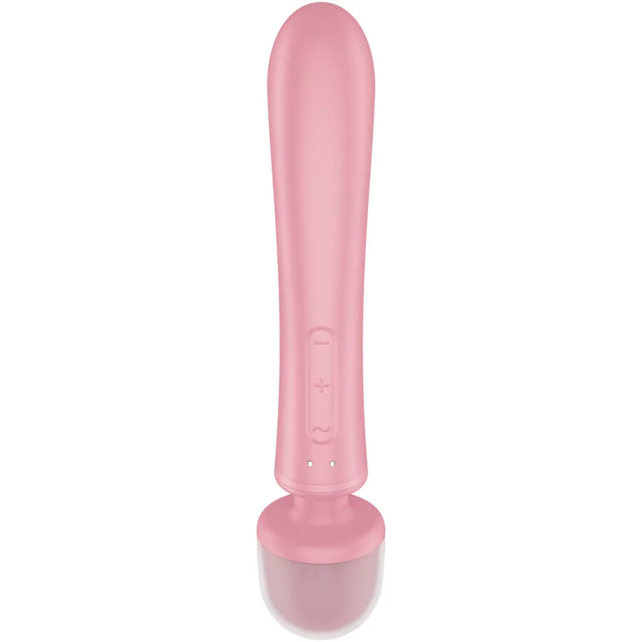 SATISFYER - TRIPLE LOVER RABBIT VIBRATOR MASSAGER PINK