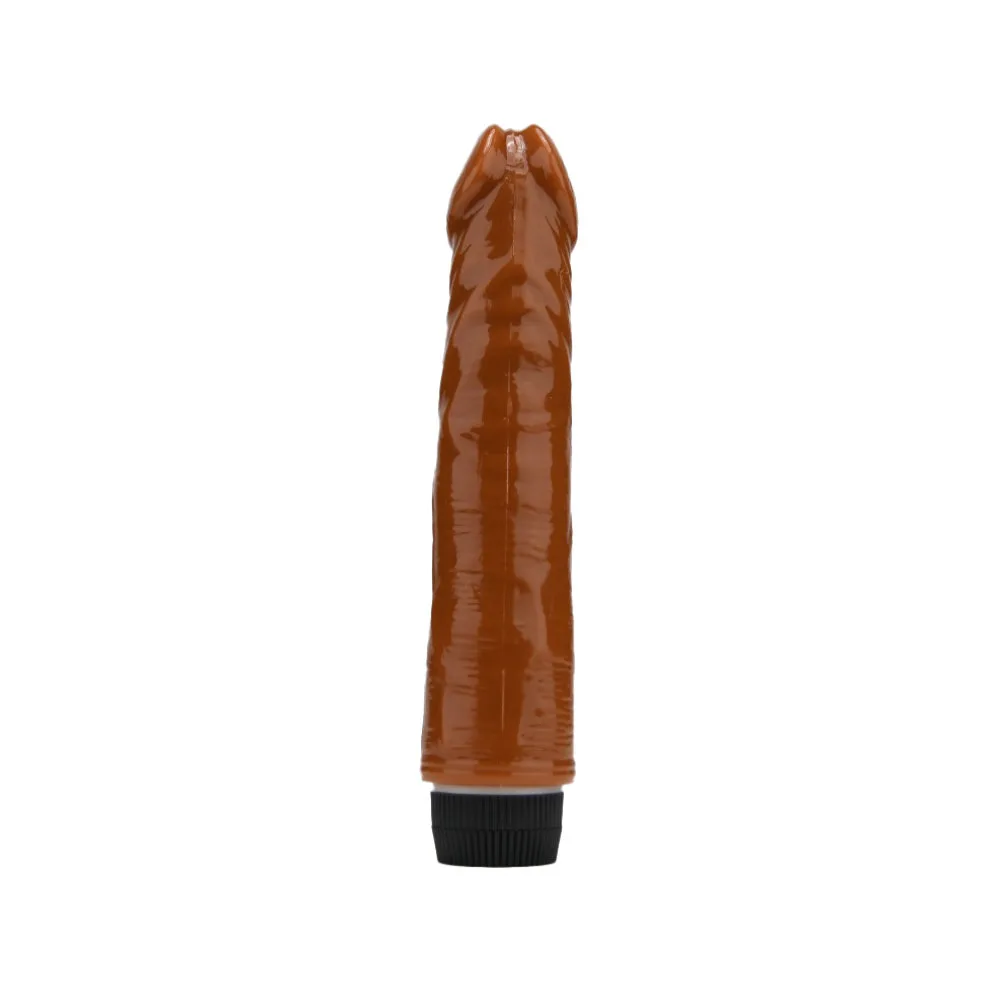 Loving Joy Vibrador Realista 8 Polegadas Castanho