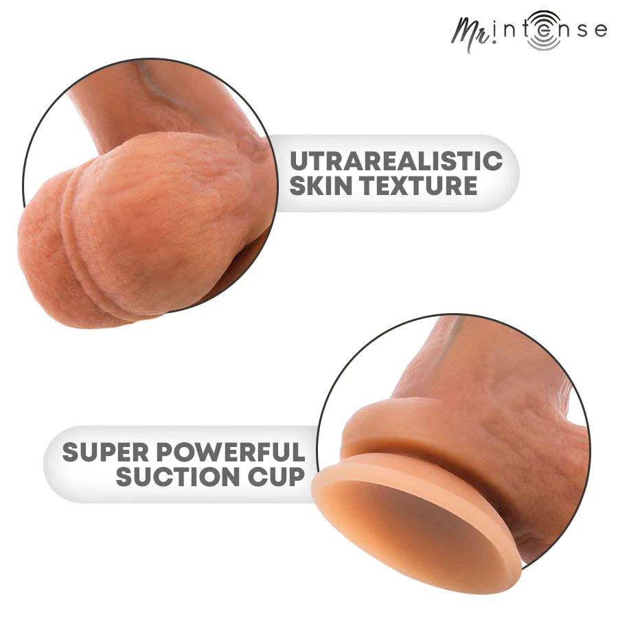 Mr Intense - Gary S Ultra-Realistic Silicone Cock with Testicles 17.8 cm -Ø- 4.2 cm