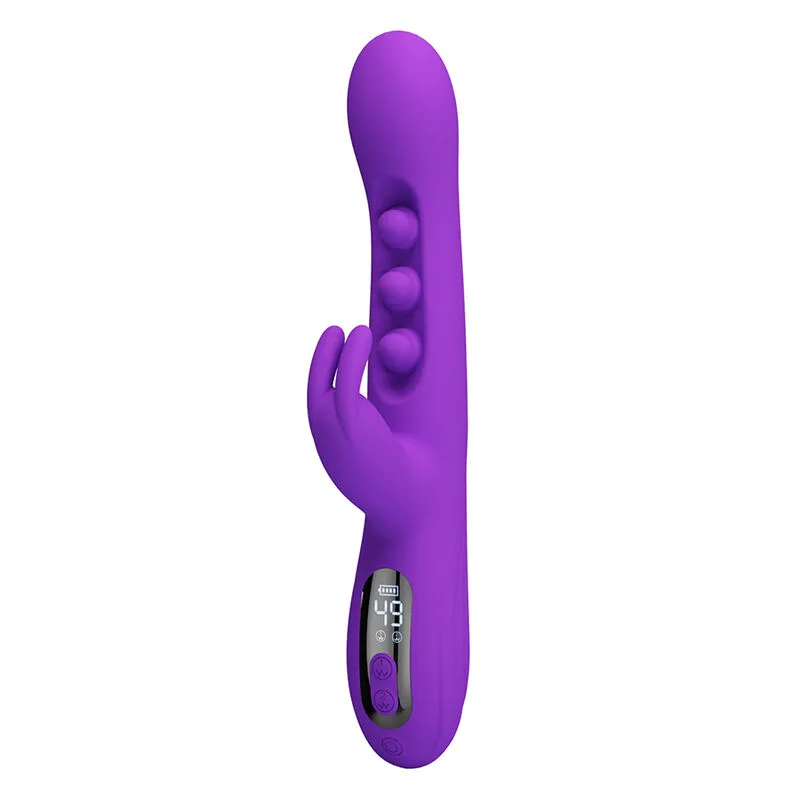 Pretty Love - Vibrador Sabien Rabbit com Estimulação por Toque e LED Roxo